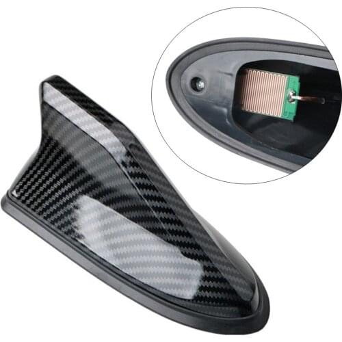 New Fin Antenna For Shark Fin Antenna Radio Signal Universal AM/FM Black