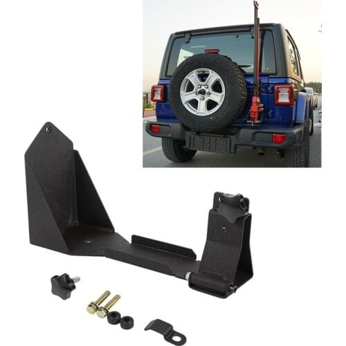 Auto Rear Racks Back Door Roof Bracket fit off-road Style Jacks for 2018-2020 Jeep Wrangler JL