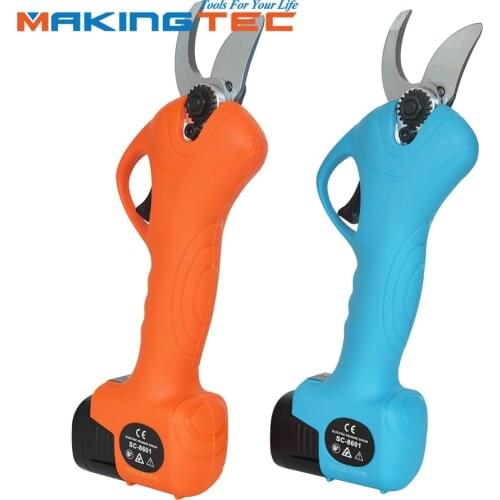 MAKINGTEC 16.8V Cordless Pruner Electric Pruning Shear Lithium-ion Battery Efficient Fruit Tree Bonsai Pruning Branches Cutter