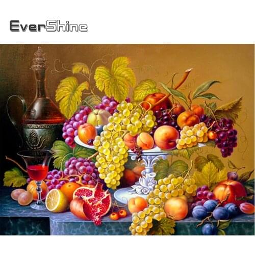 Evershine 5D Diamond Painting Landscape Embroidery Crystal Diamond Embroidery Cartoon Full Square Crystal Diamond Mosaic Bead