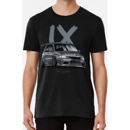 Evo Ix ( Gray ) T Shirt Mitsubishi Lancer Evolution Evo Lancer Evolution Evolution Ix Evolution 9 Evo Ix Evo 9 Tme