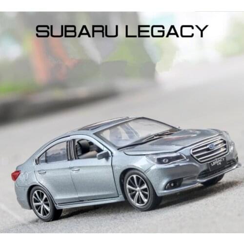 High simulation alloy pull back car toy,1:32 Subaru Legacy car model,collection ornaments,free shipping