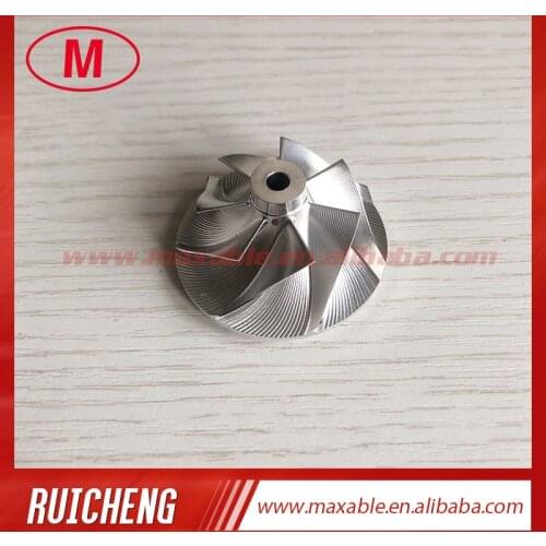 KP35 reverse 7+0 blades 30.39/43.00mm point milling turbo milling/aluminum 2618/billet compressor wheel
