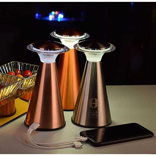 USB Creative Bar Led Table Lamp Mobile Phone Charging Restaurant Desk Light for Coffee Bedside Touch Lighting Nordic Gifts Light