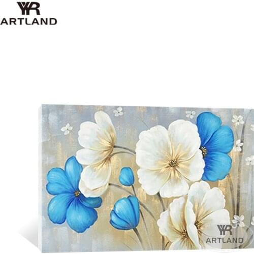 Cuadros Plum blossom Handmade oil painting on canvas beautiful flowers wall art picture home decoration for living room bedroom