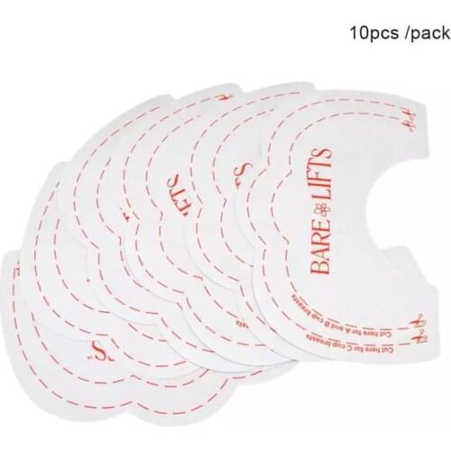 10 pcs New Breast Lift Tape Invisible Instant Enhancer Push Up Transparent Bra Tape Chest Lift Adhesive Bra Accessories Seamless