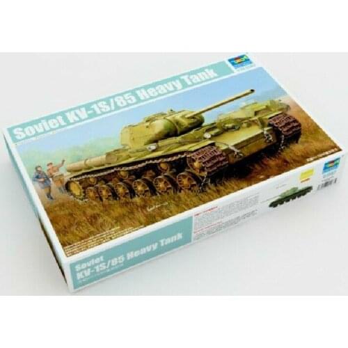 Trumpeter model 01567 1/35 Soviet KV-1S/85 Heavy tank plastic model kit