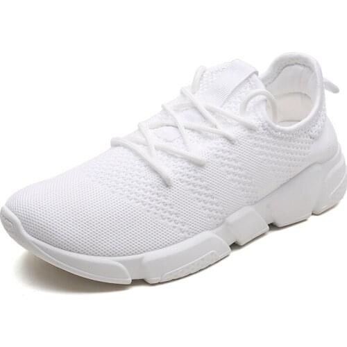 Mens Summer Tide Shoes 2019 New Korean Version Of The Wild White Casual Mesh Breathable Sports Mens Running Shoes