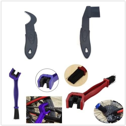 Plastic Cycling Motorcycle off-road bike Bicycle Chain Clean Brush Gear Grunge Brush Cleaner Outdoor Cleaner Scrubber Tool
