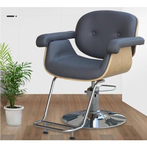 Chair hair salon modern minimalist light luxury rotatable lifting hair cutting chair hairdressing chair barber shop chair
