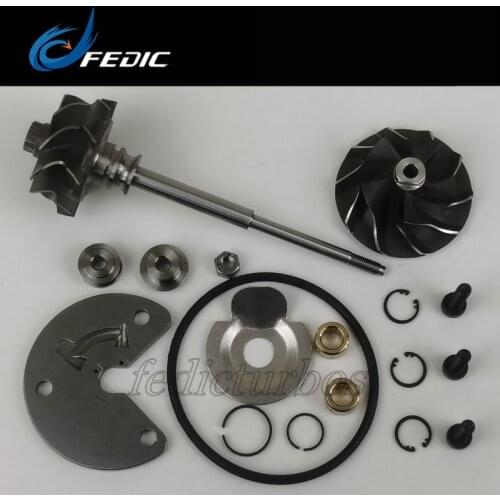 Turbo shaft and wheel + repair kit CT2 17201-33010 for BMW Mini One Toyota Yaris D4-D 55 Kw 75 HP NLP20 1364 ccm 2002-2006