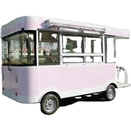 Street Mobile Food Kiosk Coffee Machine Cart With Kitchen Equipment Fast China Vending Trucks