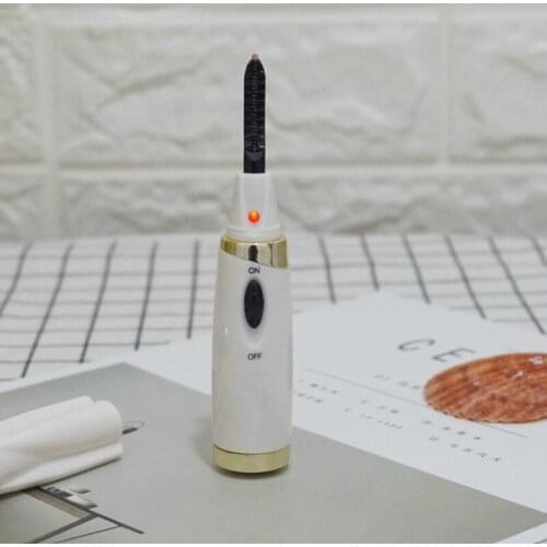High quality Eyelash Curler Electric Heated Portable Makeup Eye Lashes Long Lasting Eyelash Curler Lash Curler Battery Operated
