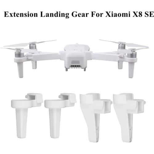 1Set Landing Gear Foldable Heighten Landing Legs Support Feet Extension Leg Protector for Xiaomi FIMI X8 SE RC Drone Accessories