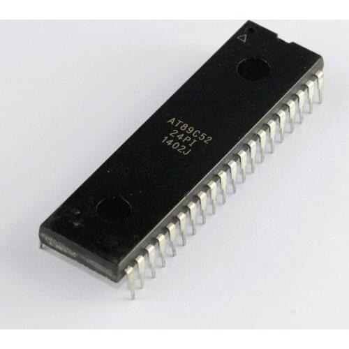 1pcs/lot AT89C52-24PU AT89C52-24PI AT89C52 DIP-40 In Stock