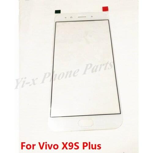 50PCS/lot White Black For Vivo X9S Plus Front Glass Touch Screen Panel Mobile Phone Replacement Parts