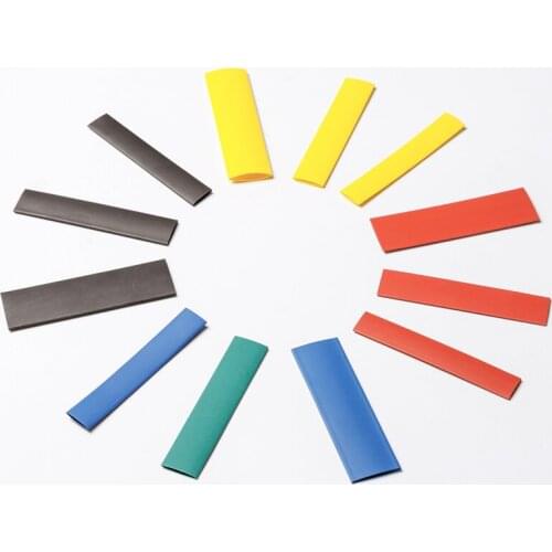 New 700Pcs 8 Sizes Assortment Heat Shrink Tube Tubing 2:1 Wire Wrap Sleeve Cable Shrink Tube Kit