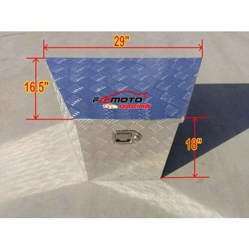 Brand new 16" X 29" X 18" Trailer Truck Pickup Underbody Underbed Tongue Tool Box Storage 736mmx420mmx460mm