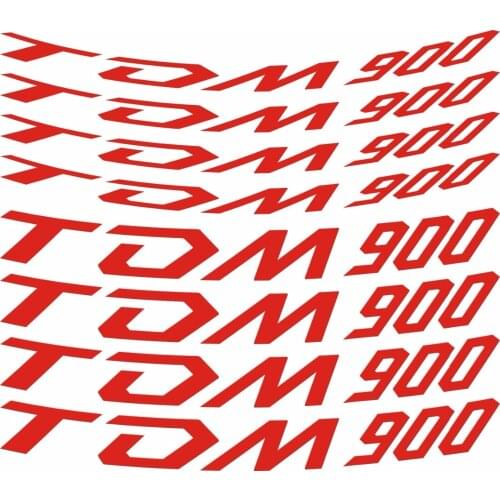 8 X CUSTOM INNER RIM DECALS WHEEL Reflective STICKERS STRIPES FIT YAMAHA TDM900