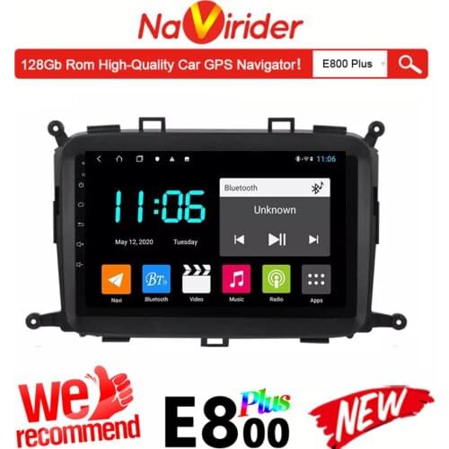 For Kia Carens 2015 2016 2017 Car Radio Stereo GPS Navigator 128GB Rom Autoradio Android 10 Multimedia Player