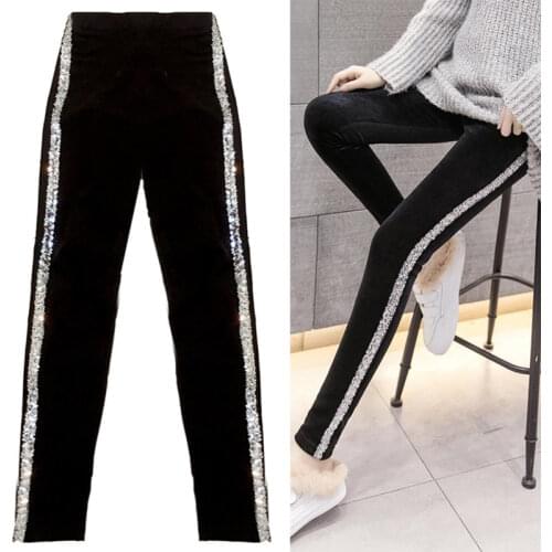 Женские бархатные брюки DANCING WINGS China At AliExpress