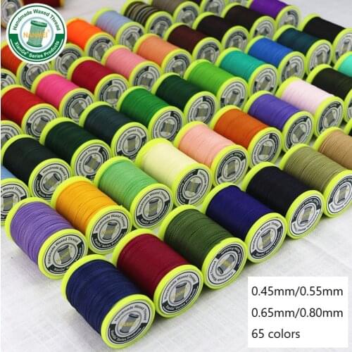 Wax Thread Round Strand 0.45 0.55 0.65 0.8 High Quality Custom Hand-Woven Lace Covered Stone Oblique Knot Braided Macrame Rope