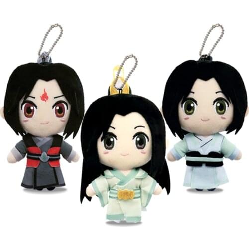 Scum Villain Self Saving System Luo Binghe Shen Qingqiu Liu Qingge Cute Dolls Plush Stuffed Toy Pendant keychain Cosplay Gift