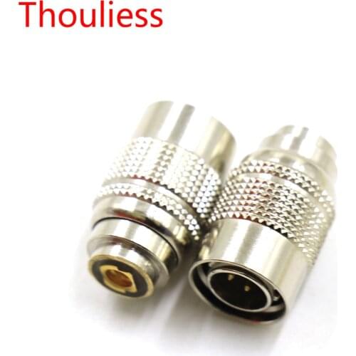 Thouliess pair MMCX Female to MrSpeakers Mr Speakers Ether Alpha Dog Prime Headphone Plug Male Converter Adapter