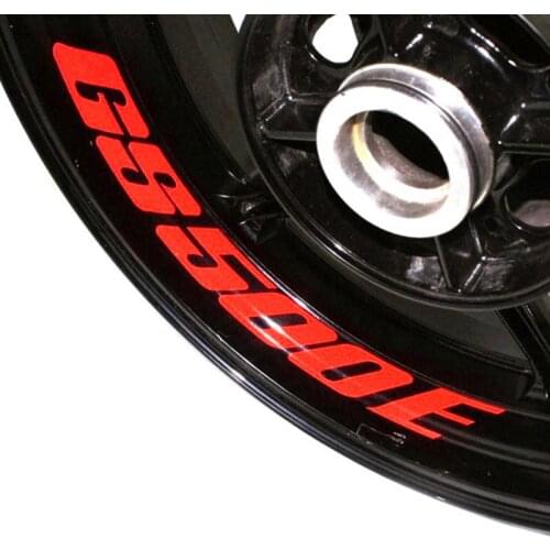 Motorcycle Wheel Sticker Decal Reflective Rim Bike Motorcycle Suitable for BMW GS 500E