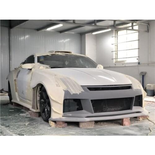 Applicable to Nissan 350z Modified Wide Body Surrounded Carbon Fiber Bar Front Side Skirt Wheel Eyebrow Rear Lip