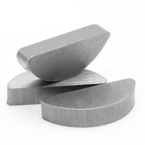 5pcs thickness 6mm Semicircle key Crescent Moon Type C health Round key pin Semi-circle pins Length 22-32mm height 9-13mm