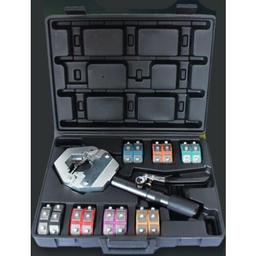 Portable pliers Car AC Manual hydraulic pressure pipe crimping/sealing machine W013