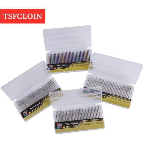 Alloy Material Nail Polishing Head Colorful Nail Drill Bits For Manicure 30 Pieces Per Box Professional Nail Beauty Tools