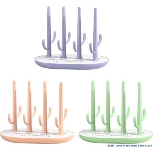 67JC Baby Bottles Drying Rack Dryer Nipples Cups Drain Drying Stand Holder Drainer