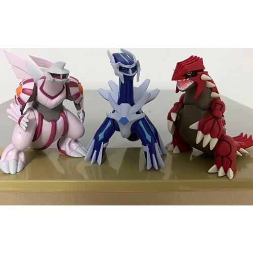 TAKARA TOMY Genuine Pokemon ML Palkia Dialga Groudon Solgaleo ML Mega Joints Movable Action Figure Model Toys