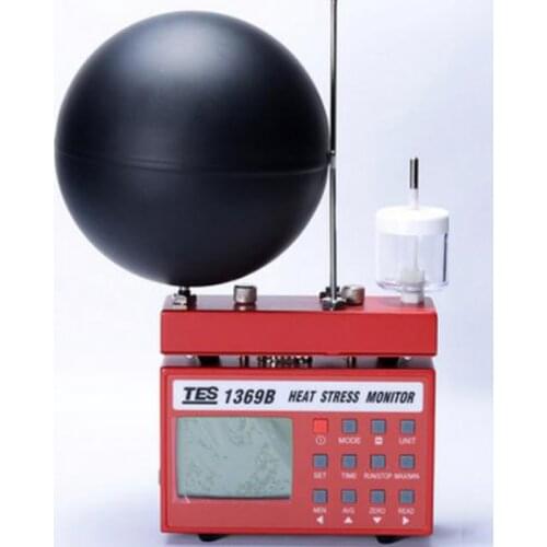 TES-1369B High Temperature High Stress Monitor Quick WBGT Measurement For Assessing Environmental Heat Stress.Auto Power Off