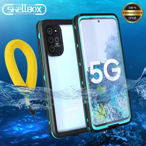 Waterproof Case For Samsung Galaxy S20 Ultra Clear Dustproof Underwater Cover For Galaxy S20 Plus Ultra Phone Cases Coque Funda