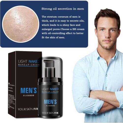 Air Cushion With Replace Cream Oil Control Concealer Moisturizing Face BB Makeup Natural Cream Bare Man Care Foundation Y5C2