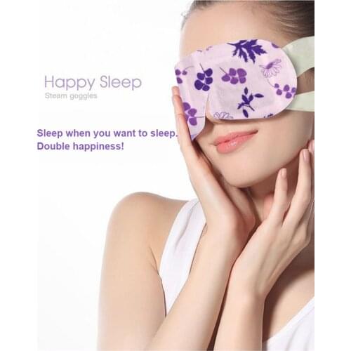 1/3/5 Pcs Steam Hot Compress Eye Mask Warm Generating Spa Moisturizing Dark Circle Eye Bag Eliminate Puffy Eyes Fine Line TSLM1
