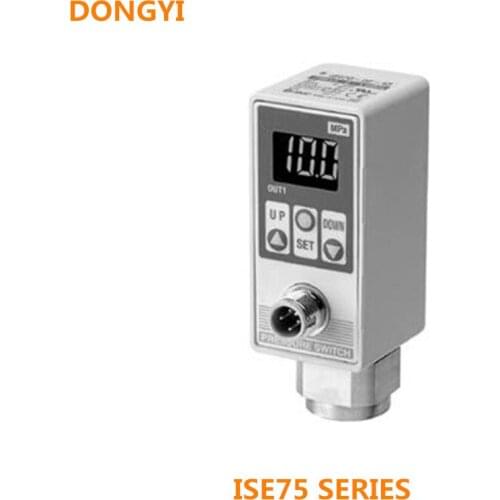 2-Color Display Digital Pressure Switch For ISE75-02-43 ISE75-02-43-SA