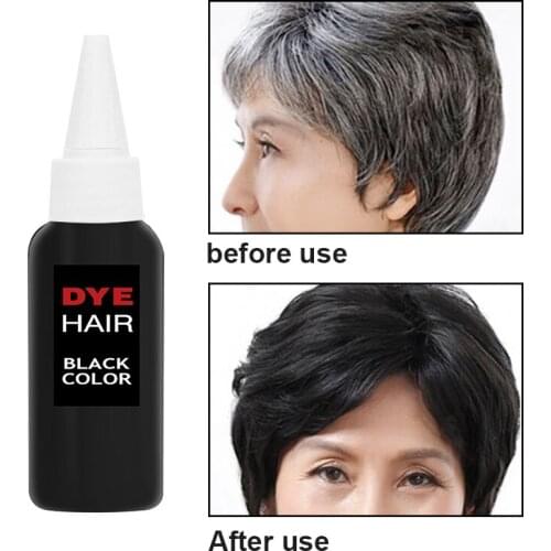 30ml Disposable Hair Coloring Cream Long-Lasting Hot Grandma Grey White One-time Molding Paste Dye Cream For Hair Styling TSLM1