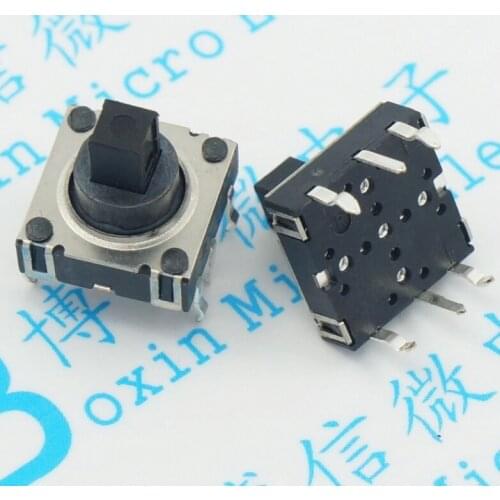 5pcs/lot DIP 5 Five way Switch Multi-direction Switch Touch Reset Key 10*10*10 MM Pin Multi direction
