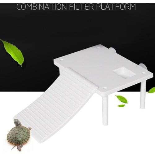 AsyPets Pet Basking Platform Toy for Tortoise Reptiles Aquarium Decoration