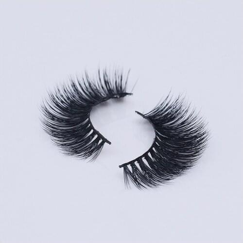 Free shipping 3D mink eyelash 100% handmade real mink fur
