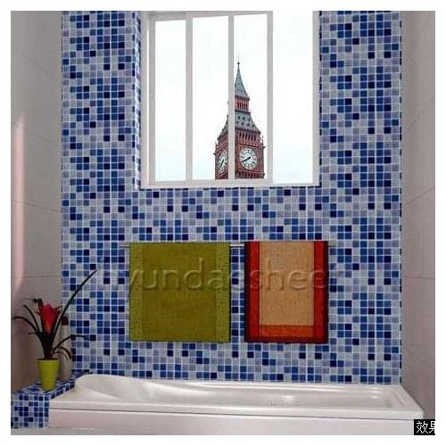 Brand Korea Mosaic Sticker Wallpaper For Bathroom Toilet tile 3d Wall Sticker 3d Stickers 50cmx150cm