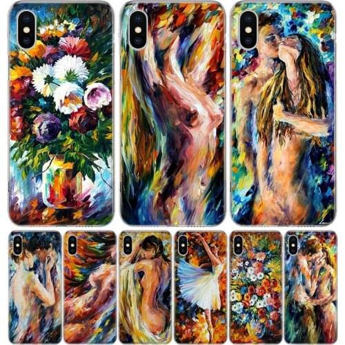 Body Aesthetic Oil Painting Phone Case for Apple Iphone 11 12 X Xs Pro Max Mini XR 7 8 6 6s Plus 7G 6G 5G 5S 5 SE +Shell Cover C