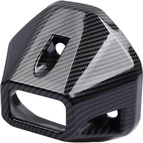 Motorcycle Muffler Exhaust Pipe Tip Cover Exhaust Pipe Tail Guard Protector for Honda Click150I Click125I 2016-2019