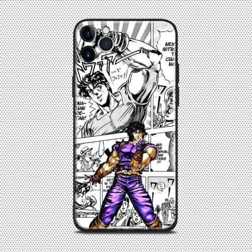 Jonathan Joestar jojo anime For iPhone se 6 6s 7 8 plus x xr xs 11 pro max soft silicone phone case cover shell
