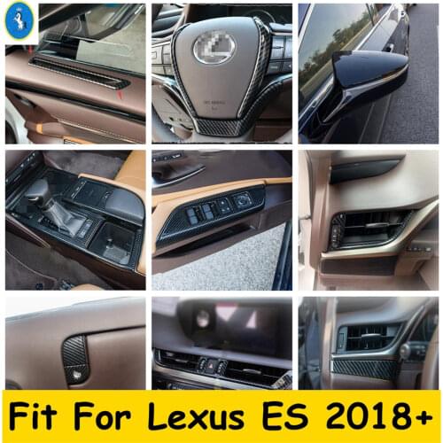 Auto Accessory Central Car Mouse Control Button Panel Cover Trim Stainless Steel Fit For Lexus ES 2018 2019 2020 2021