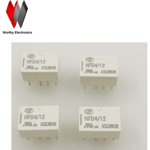 Wholesale 10pcs/lot relay HFD4/12